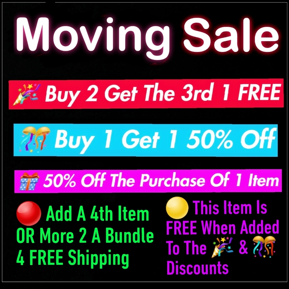 Moving Sale